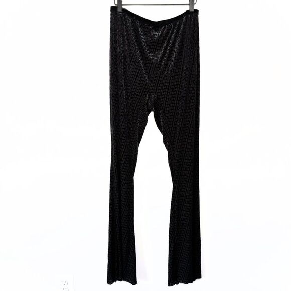 Skims Velvet Flare Logo Legging - Onyx - 4x - Picture 1 of 11
